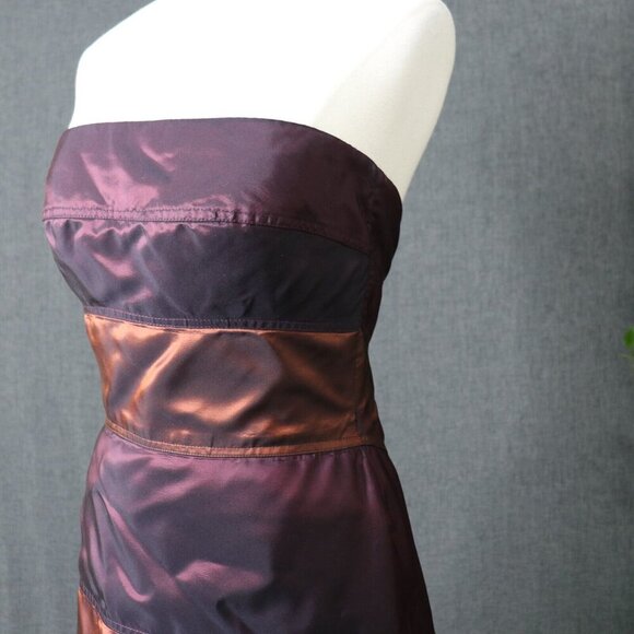 HELEN MORLEY Womens *10 Strapless Bespoke Gown Dress *Altered - Picture 6 of 16